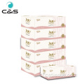 2 ply ecological facial tissue box